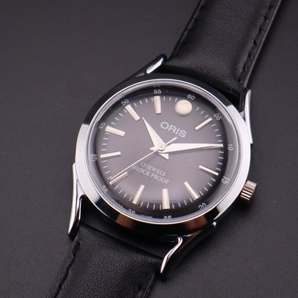 Oris Vintage Swiss 17 Jewels Hand-Wound Mechanical Men's Watch - FREE SHIPPING - Picture 5 of 12